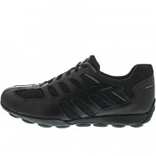 Neu Eingetroffen Geox Herren Snake 2.0 Sportlicher Schnürer In Black