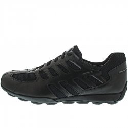 Neu Eingetroffen Geox Herren Snake 2.0 Sportlicher Schnürer In Black
