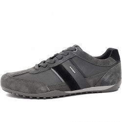 Neu Eingetroffen Geox Herren He.-Schuh Schnürhalbschuh In Grau