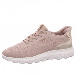Neu Eingetroffen Geox Damen Spherica Plus Sneaker In Ch62L Lt.Taupe