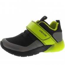 Neu Eingetroffen Geox Sveth Boy Halbschuhe in black-lime