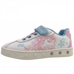 Neu Eingetroffen Geox Skylin Klettschuh in white/pink C0406