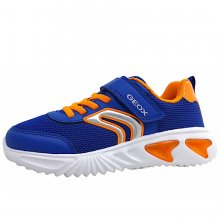Neu Eingetroffen Geox Assister Klettschuh in royal/orange C0685