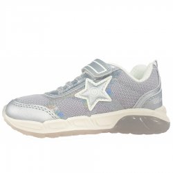Neu Eingetroffen Geox Spaziale Klettschuh in C1007 silver