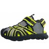 Neu Eingetroffen Geox Airadyum Minilette in grey/lime C0666
