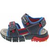 Neu Eingetroffen Geox Dynomix Boy Sandale in navy-red