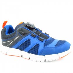 Neu Eingetroffen Geox J FLEXYPER BOY Sneaker in ROYAL/BLACK