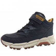 Neu Eingetroffen Geox Stiefel in black/yellow C9241