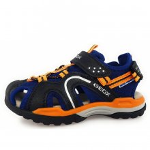 Neu Eingetroffen Geox 014ME Sandale in C0820 navy/orange