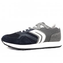 Neu Eingetroffen Geox Herren U Vincit Sneaker In C0661 Navy/Grey