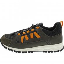 Neu Eingetroffen Geox Herren Sportlicher Schnürer In Military-Black