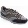 Neu Eingetroffen Geox Herren Vel./Leder Schw/Grau Sneaker In Mud/Black