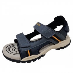 Neu Eingetroffen Geox Borealis Sandale in navy orange