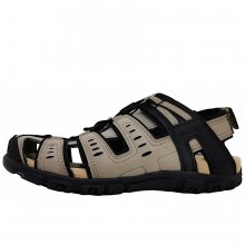 Neu Eingetroffen Geox Herren Uomo Sandal Strada Trekkingschuh In C6738 Lt.Taupe
