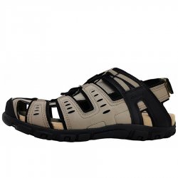 Neu Eingetroffen Geox Herren Uomo Sandal Strada Trekkingschuh In C6738 Lt.Taupe