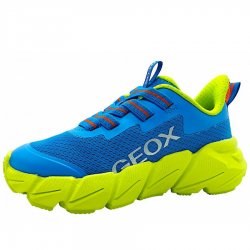 Neu Eingetroffen Geox Flexyper Fast Sneaker low in royal/lime C4344