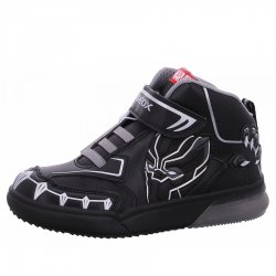 Neu Eingetroffen Geox J Gray Jay Sneaker high in C0039 black