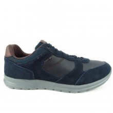 Neu Eingetroffen Geox Herren U Damian A Navy Sneaker In Navy