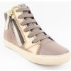 Neu Eingetroffen Geox J GISLI GIRL Sneaker high in SMOKE GREY/LT GOLD