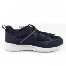 Neu Eingetroffen Geox Herren U Sanzio A - Mesh Nbk Syn Sneaker Low In Navy