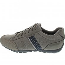 Neu Eingetroffen Geox Herren Ravex Sportlicher Schnürer In Dove Grey - Braun