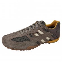 Neu Eingetroffen Geox Herren Casual Sport Sportlicher Schnürer In Dove Grey/Lt. Taupe