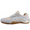 Neu Eingetroffen Geox Damen Snake Original Sportlicher Schnürer In Papyrus/Crystal