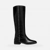 Geox Eliebeth Dame Cowboy Stiefel - Schwarz