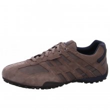 Neu Eingetroffen Geox Herren Uomo Snake Schnürer In C1018 Dove Grey