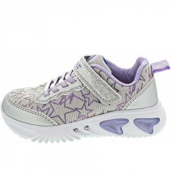 Neu Eingetroffen Geox Assister Girl Klettschuh in silver-lilac