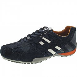 Neu Eingetroffen Geox Herren Uomo Snake Sneaker In Navy