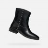 Geox Eliebeth Dame Cowboy Stiefeletten - Schwarz
