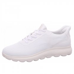 Neu Eingetroffen Geox Herren Spherica Plus Sneaker In C1000 White