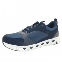 Neu Eingetroffen Geox Herren Sportlicher Schnürer In Navy