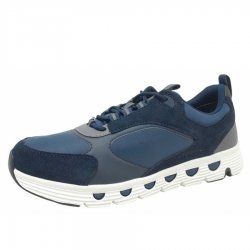 Neu Eingetroffen Geox Herren Sportlicher Schnürer In Navy