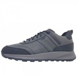 Neu Eingetroffen Geox Herren Terrestre Sportlicher Schnürer In C9270 Black/Anthr.