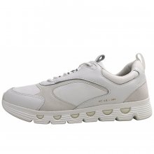 Neu Eingetroffen Geox Herren Ecub-4 A Sportlicher Schnürer In C1352 White/Offwhite