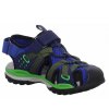 Neu Eingetroffen Geox J BOREALIS B. B - PR.DBK MESH Sandalen in ROYAL/GREEN
