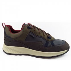 Neu Eingetroffen Geox Herren U Terrestre B Abx Sneaker In Navy/Dk Coffee