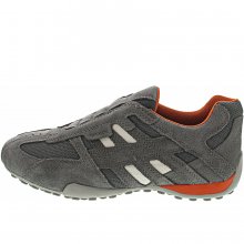 Neu Eingetroffen Geox Herren Snake Slipper In Grey-Anthracite