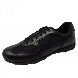 Neu Eingetroffen Geox Herren Snake 2.0 Sportlicher Schnürer In Black