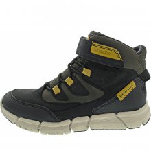 Neu Eingetroffen Geox J Flexyper Klettstiefel in black-yellow