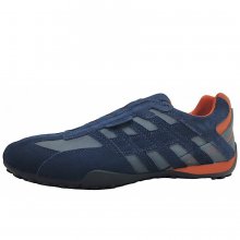 Neu Eingetroffen Geox Herren Uomo Snake Slipper In C4002- Navy