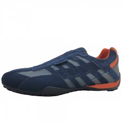 Neu Eingetroffen Geox Herren Uomo Snake Slipper In C4002- Navy