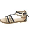 Neu Eingetroffen Geox Karly Girl Sandalette in black-platinum