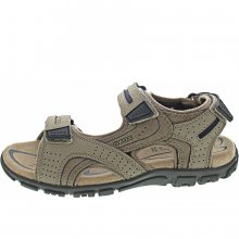 Neu Eingetroffen Geox Herren Strada Sandale In Sand-Navy