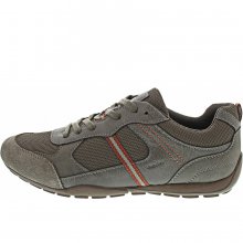 Neu Eingetroffen Geox Herren Ravex Sportlicher Schnürer In Dove Grey