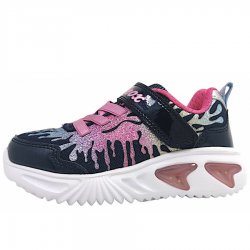 Neu Eingetroffen Geox J Assister Girl Klettschuh in C4243 Navy/Multicolor