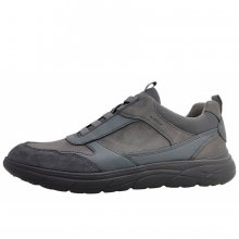 Neu Eingetroffen Geox Herren Sportlicher Schnürer In Graphite C1115