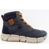 Neu Eingetroffen Geox J FLEXYPER B. F - WAX.LEA Stiefelette in NAVY